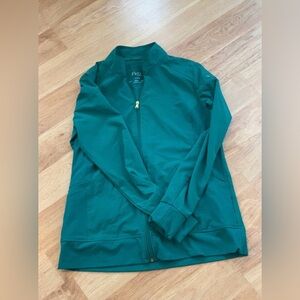 Women’s IFlex scrub jacket - hunter green